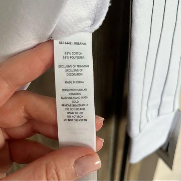 MPG Sport Game Plan White Pinstripe Jacket Medium NWT - Picture 16 of 16